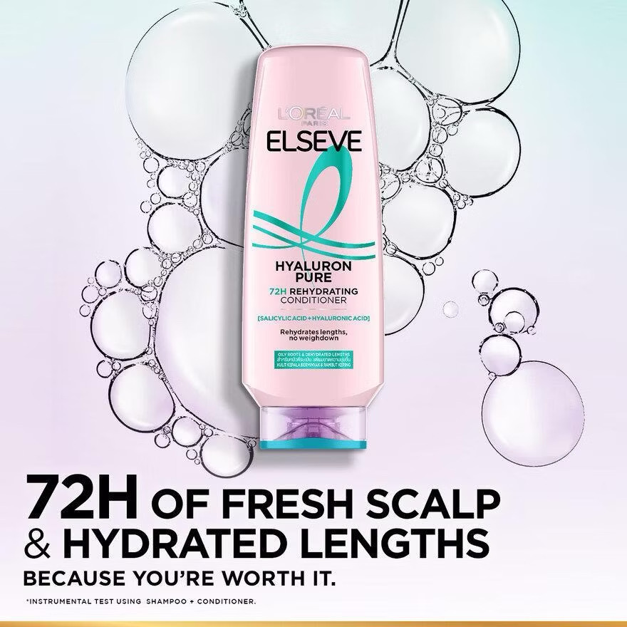 ￼L'Oreal Paris Elseve Hyaluronic Pure Conditioner image 4