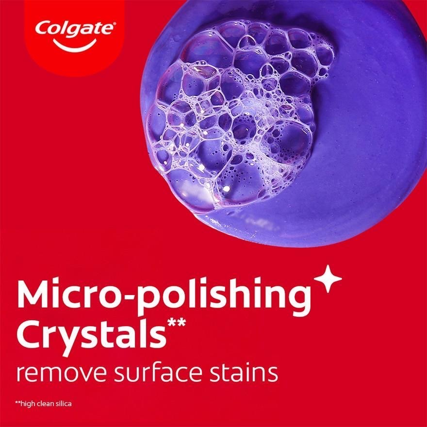 Colgate Optic White Purple Whitening Toothpaste image 4